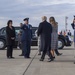 171st Wing Commander Salutes President Trump Upon Arrival in Pittsburgh