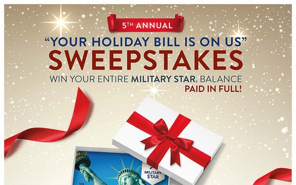 MILITARY STAR Makes Dreams Come True with 5th Annual Your Holiday Bill Is On Us Sweepstakes