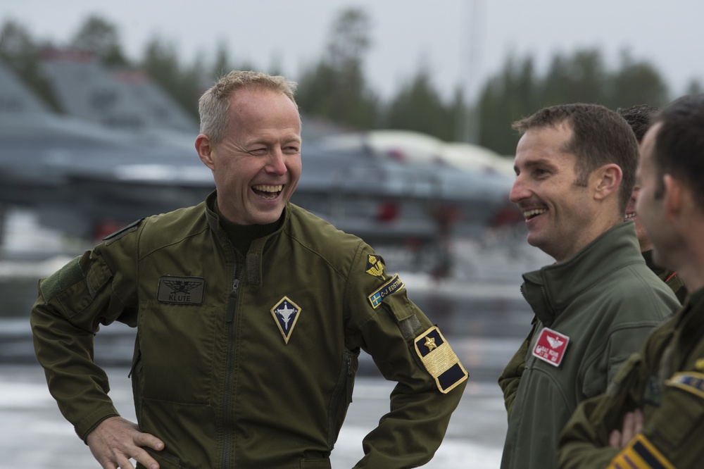 TRIDENT JUNCTURE 18 - OCT 31 - Sweden