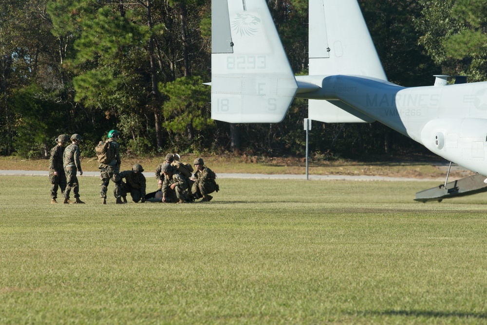 2nd Medical Battalion En-Route Care Training