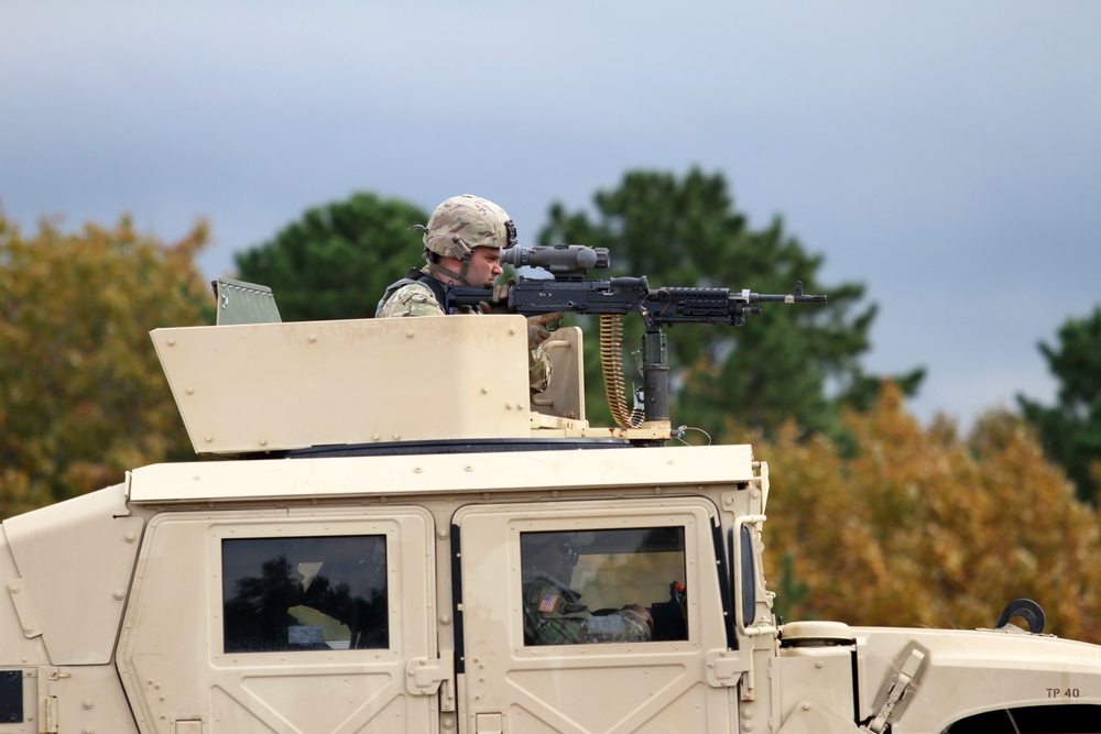 Task Force Cadre Conduct Live Fire Rehearsal