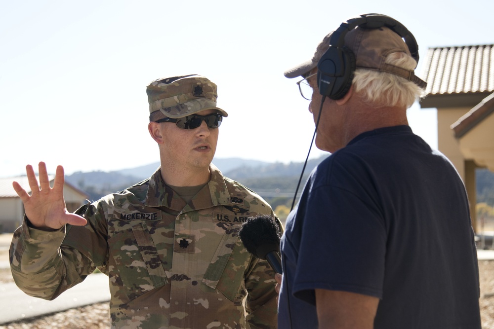 Fort Hunter Liggett Soldiers, Civilians undergo Media 101 Training