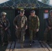 Norwegian Army Brig. Gen. Jon Morten Mangersens tours Camp Frigaard