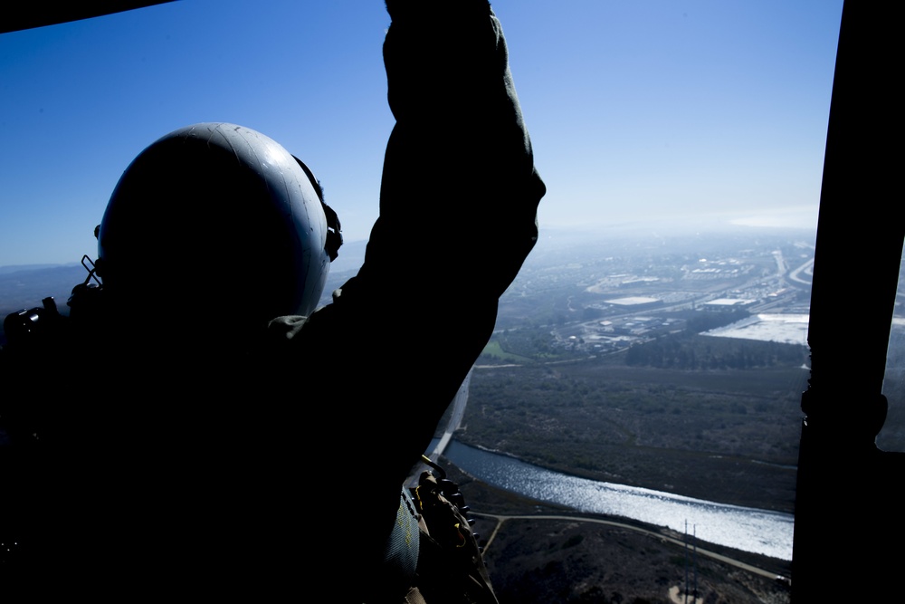 Take Flight; an aerial view of Camp Pendleton