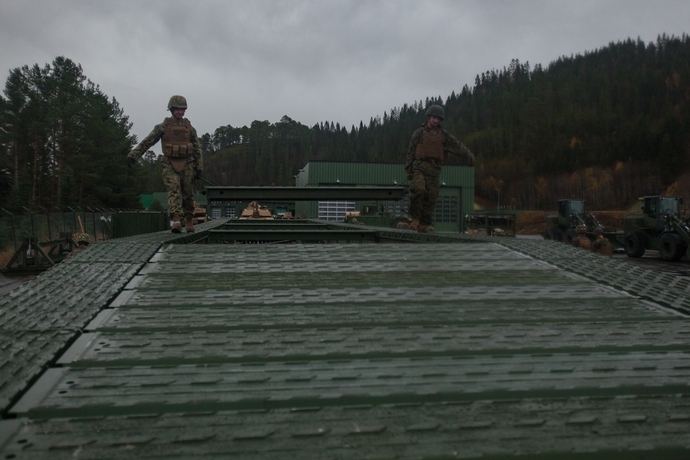Bridge Company Prepares to support II MEF