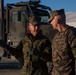 II Marine Expeditionary Force Commanding General visits with Marines of 2nd Marine Logistics Group-Forward in Norway