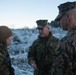 II Marine Expeditionary Force Commanding General visits with Marines of 2nd Marine Logistics Group-Forward in Norway