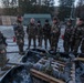 French Service Memebers work together with Marines