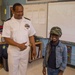 Sailors Visit Stoner Hill Youth Enrichment Program