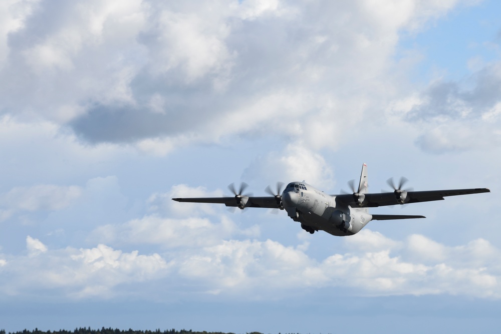 C-130s partipate in Keen Sword 19