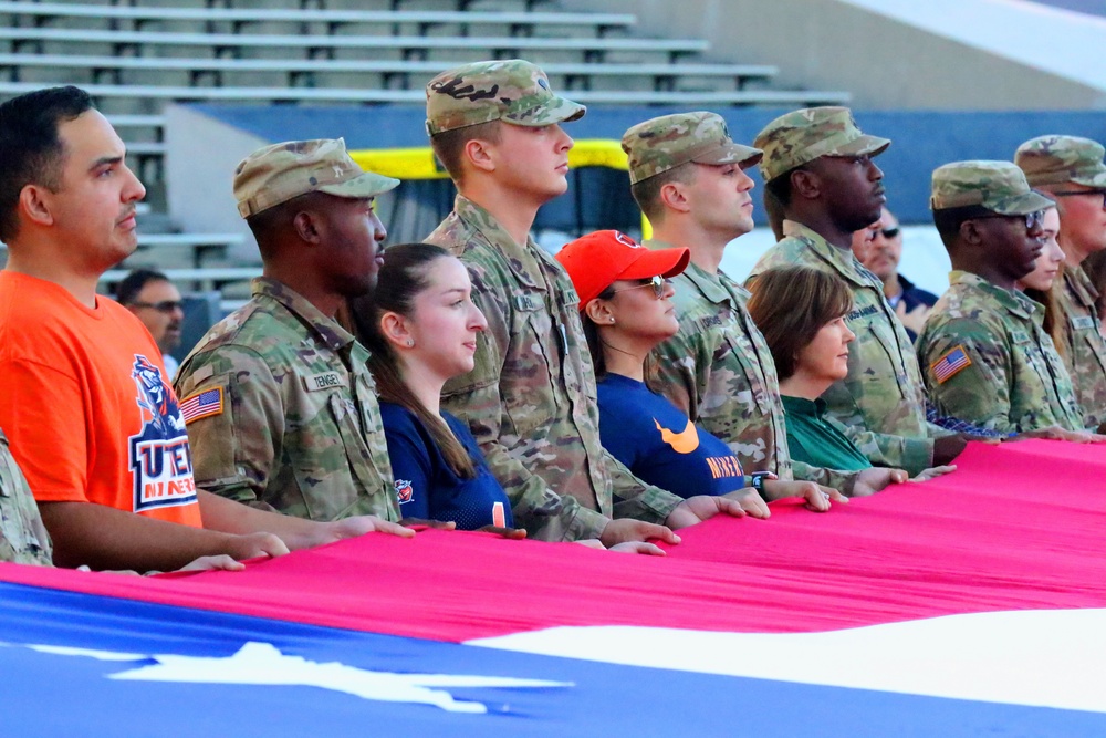 UTEP's 2018 Military Appreciation Night