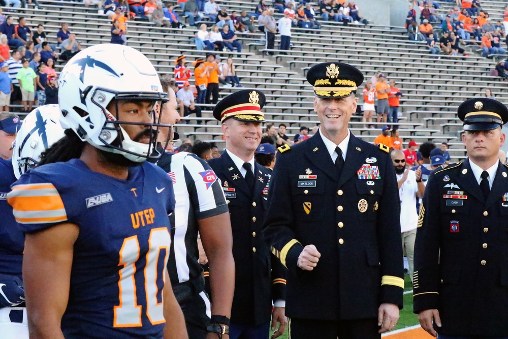 UTEP's 2018 Military Appreciation Night