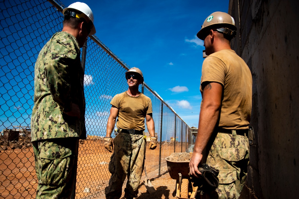 SEABEEs Build Hospital in Ali Oune