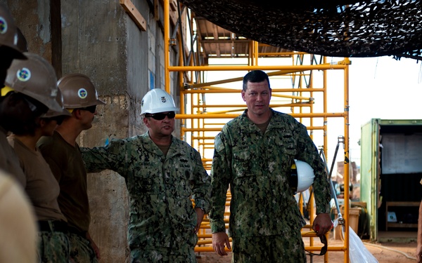 SEABEEs Build Hospital in Ali Oune