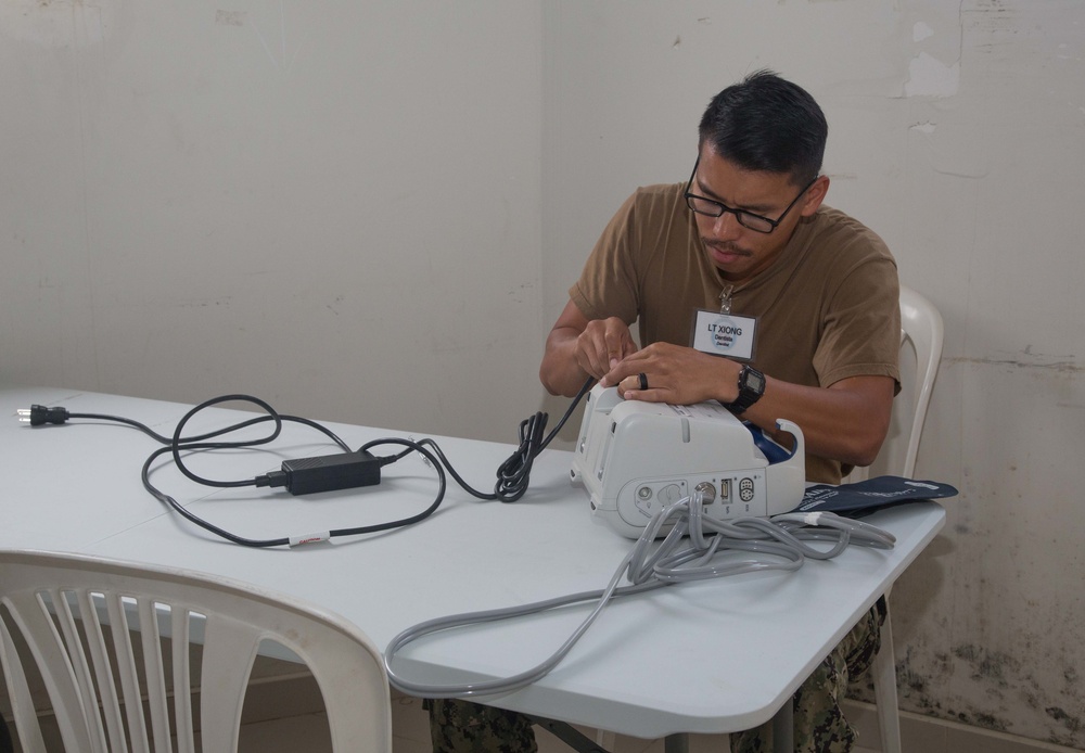USNS Comfort Personnel Treat Patients at Land Based Medical Sites in Peru