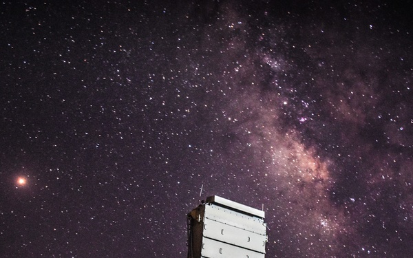 America's Thunder watches during Operation Inherent Resolve