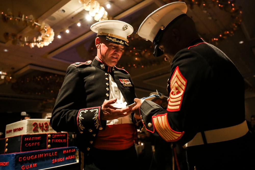 Lava Dogs celebrate 243 years of Marine Corps Tradition