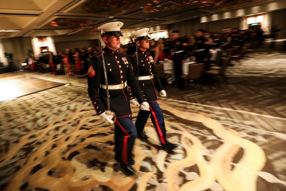 Lava Dogs celebrate 243 years of Marine Corps Tradition