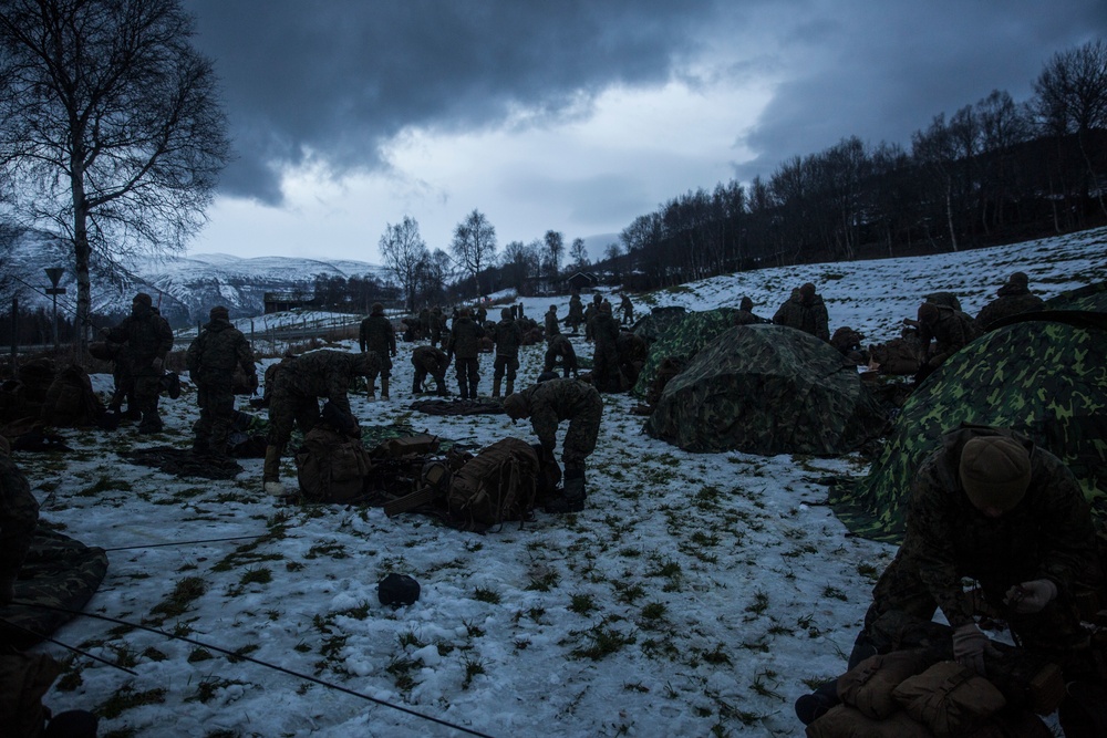 2/2 Easy Company Participates in Trident Juncture 18