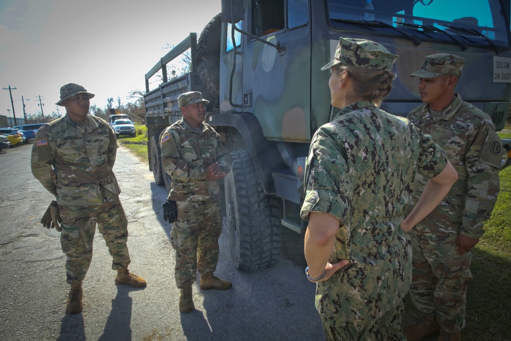 Rear Adm. Chatfield meets with Guam and Saipan Army Naitional Guard