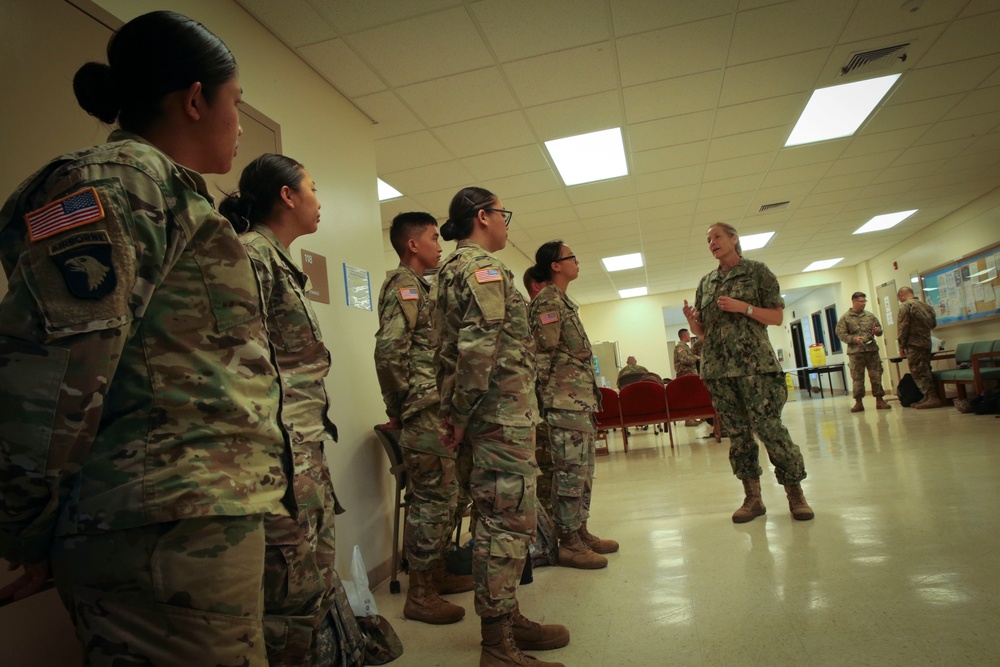 Rear Adm. Chatfield meets with Guam and Saipan Army Naitional Guard