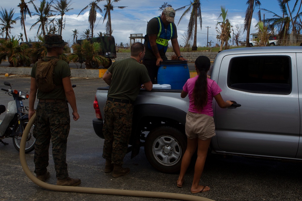 31st MEU, CLB-31 continue Super Typhoon Yutu response