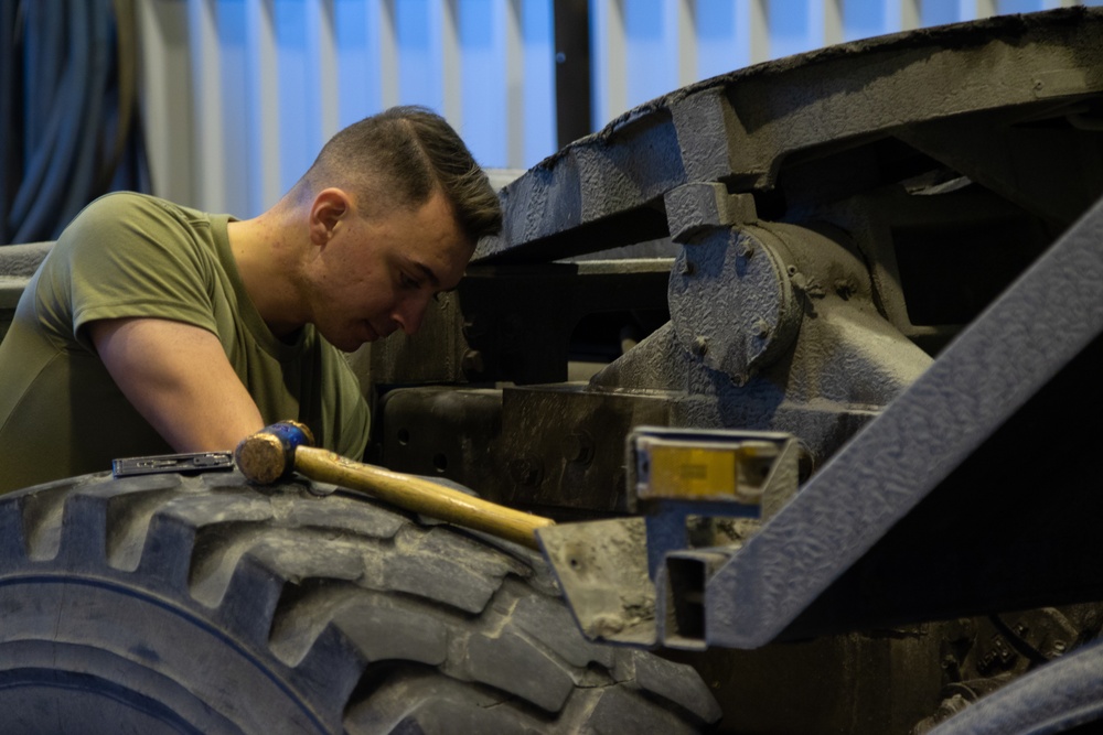 51st Composite Truck Company supports Trident Juncture 18