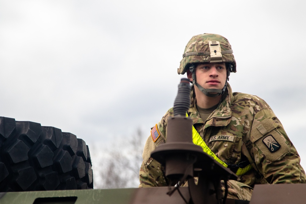 51st Composite Truck Company supports Trident Juncture 18