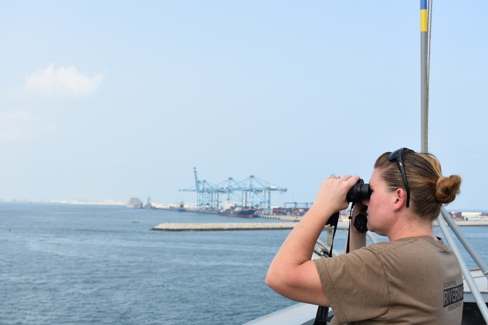 Port call in Bahrain