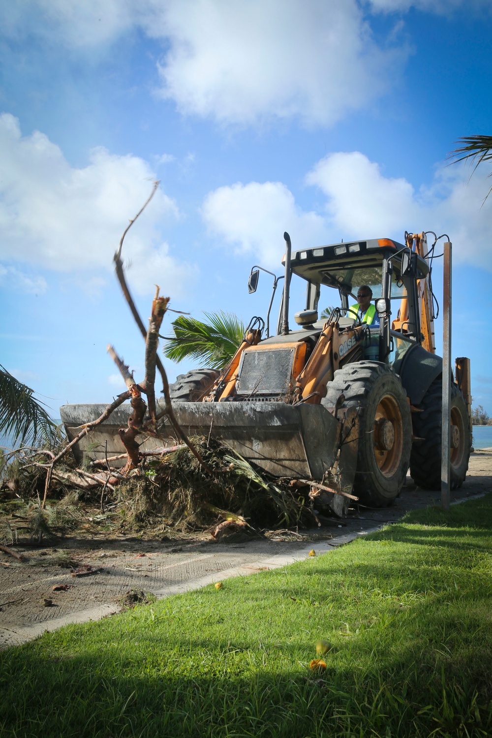 Road Clearance on Saipan