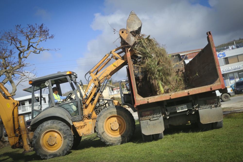 Road Clearance on Saipan