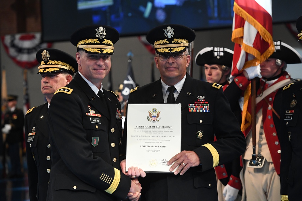 Department of the Army General Officer Retirement Ceremony