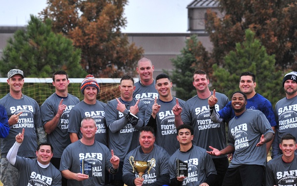 50th OSS earns flag football champion title