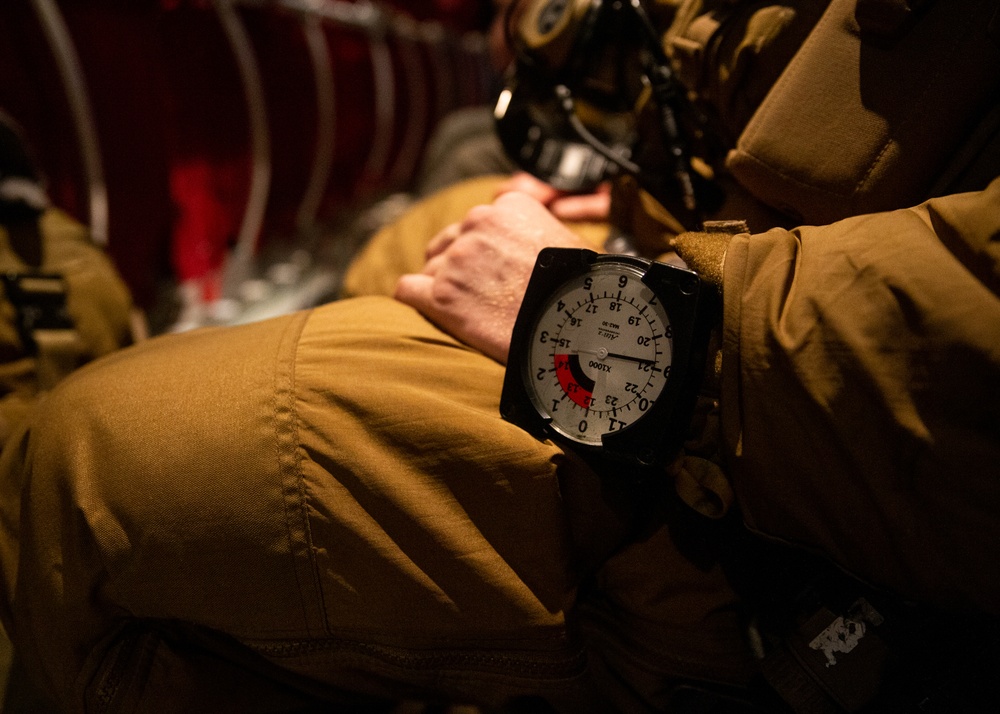 VMGR-252 Conducts HALO Jump Operations With Recon During Trident Juncture 18