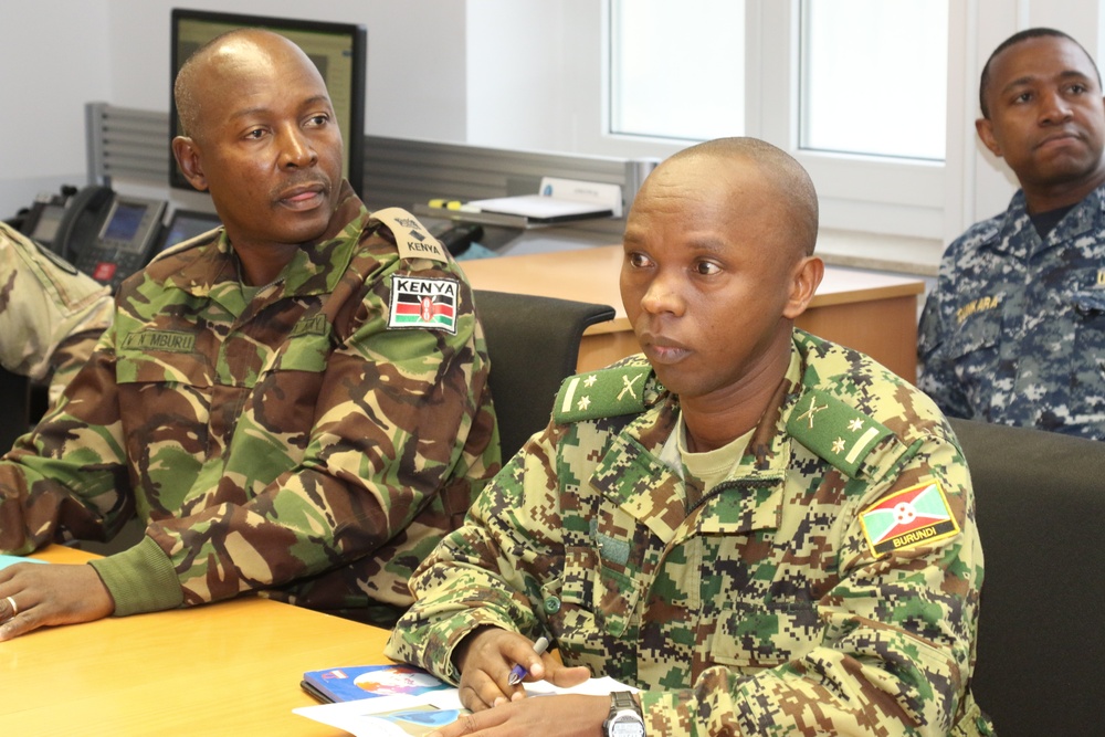 AFRICOM hosts foreign liaison officers from CJTF-HOA