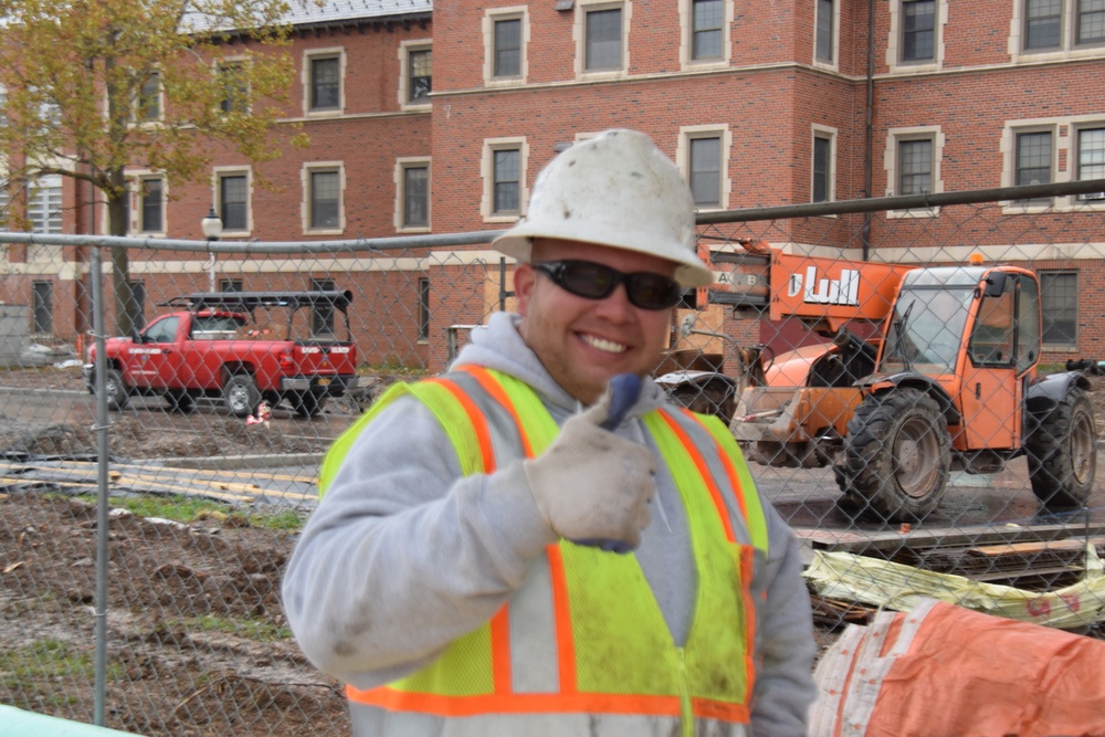 Construction at the Canandaigua VA Medical Center