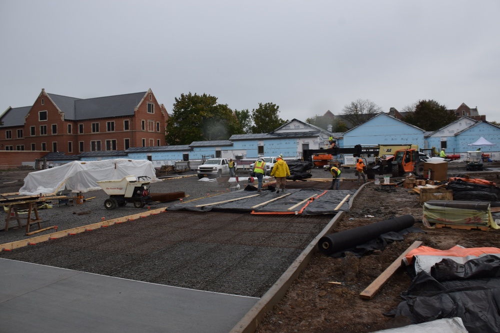 Construction at the Canandaigua VA Medical Center