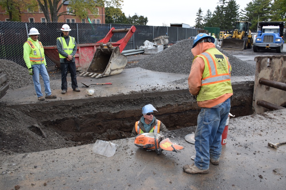 Construction at the Canandaigua VA Medical Center