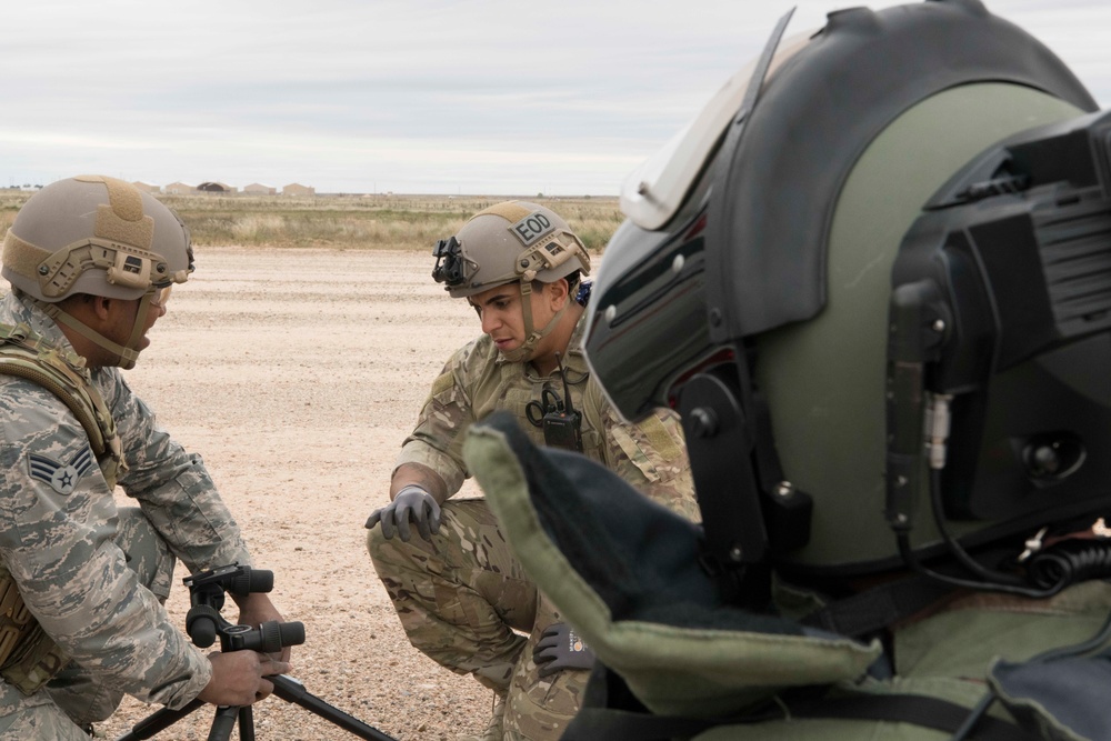 27th Special Operations Civil Engineer Squadron Explosive Ordnance Disposal flight