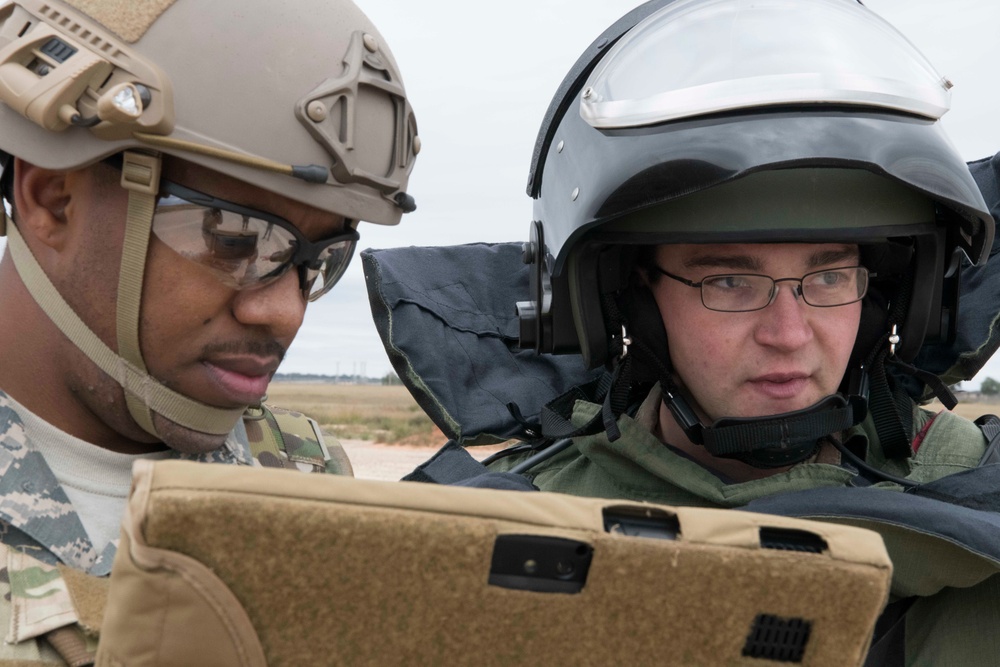 27th Special Operations Civil Engineer Squadron Explosive Ordnance Disposal flight