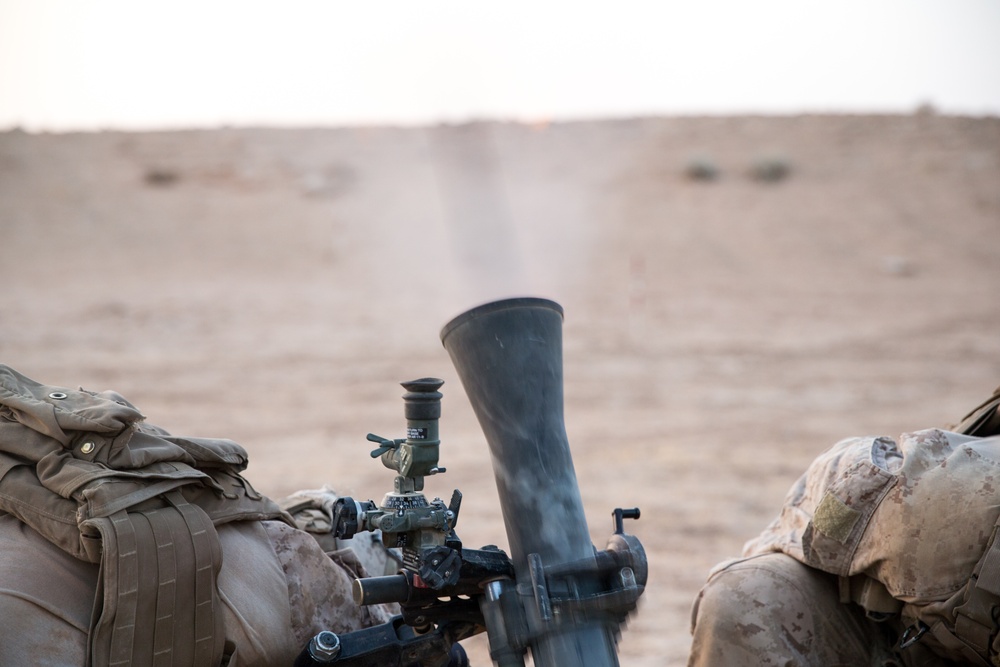 U.S. Marines Support Coalition Operations to Defeat ISIS in Syria
