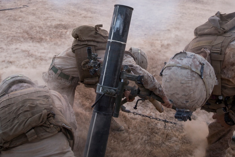 U.S. Marines Support Coalition Operations to Defeat ISIS in Syria