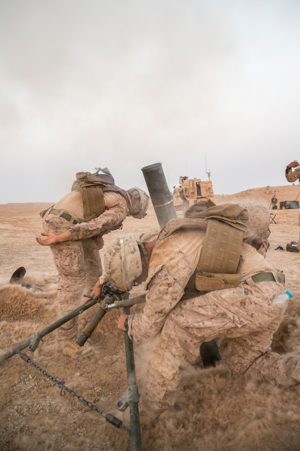U.S. Marines Support Coalition Operations to Defeat ISIS in Syria