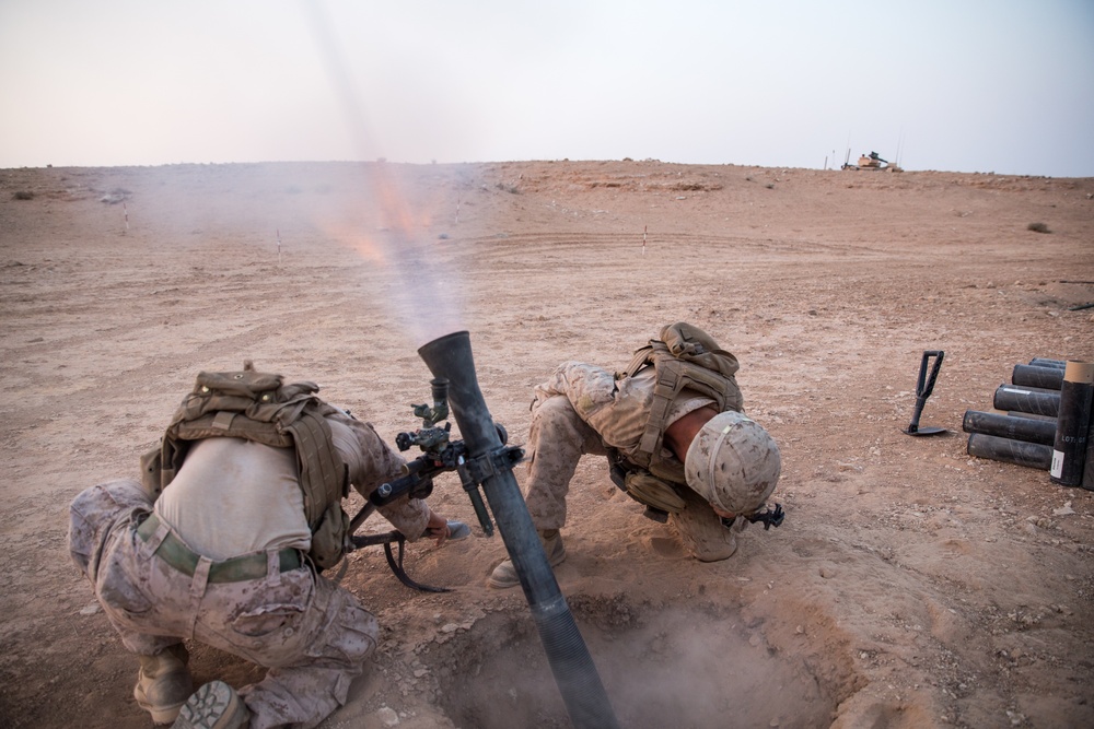 U.S. Marines Support Coalition Operations to Defeat ISIS in Syria