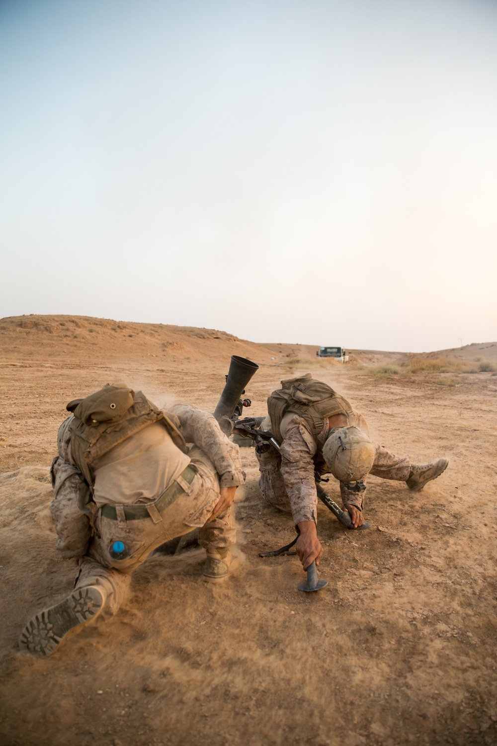 U.S. Marines Support Coalition Operations to Defeat ISIS in Syria