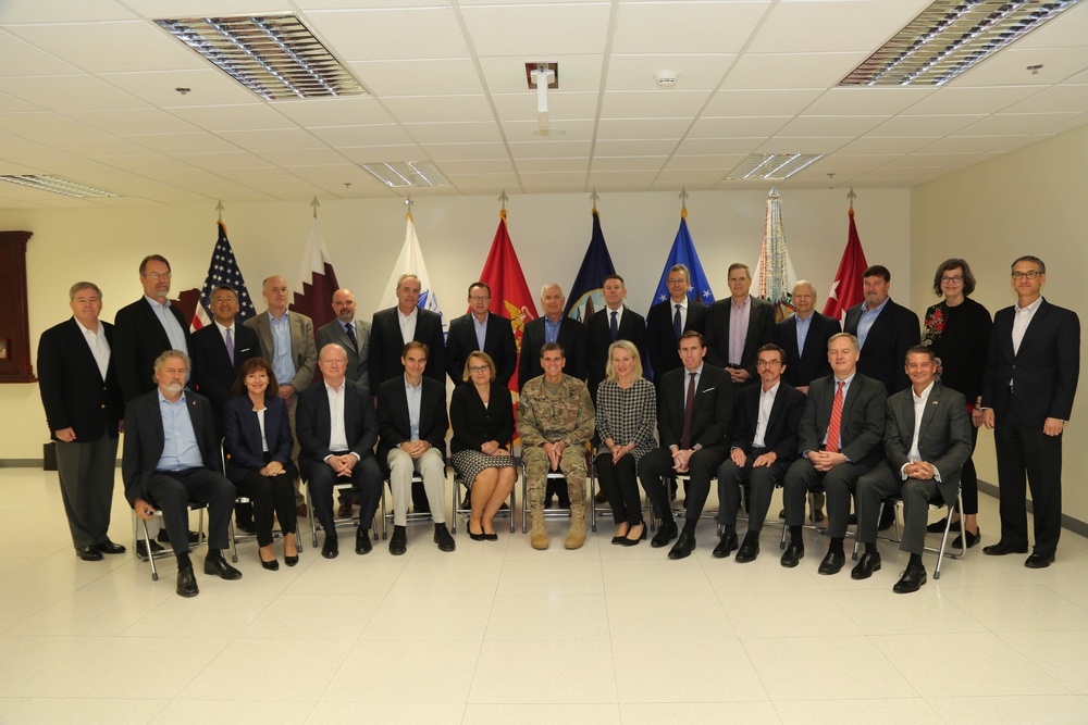 Senior defense leaders from nine countries meet in Qatar