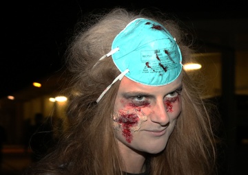 Soldiers celebrate Halloween, raise awareness for Army programs