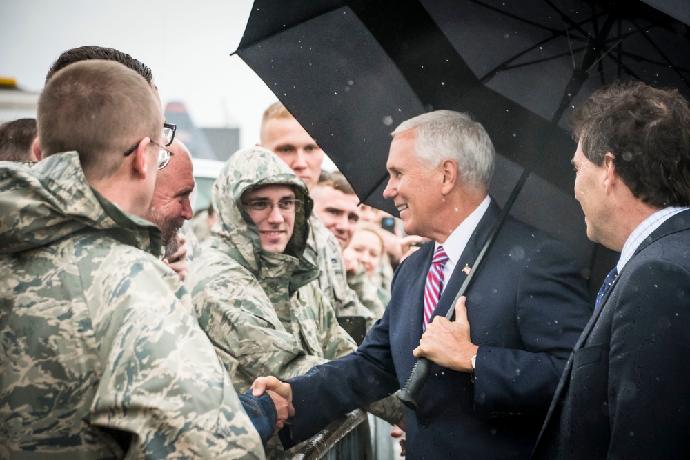 Vice President Mike Pence at 179th Airlift Wing