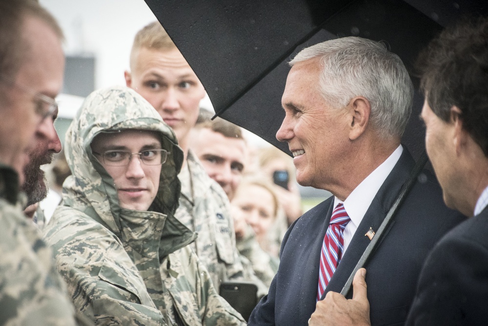 Vice President Mike Pence at 179th Airlift Wing