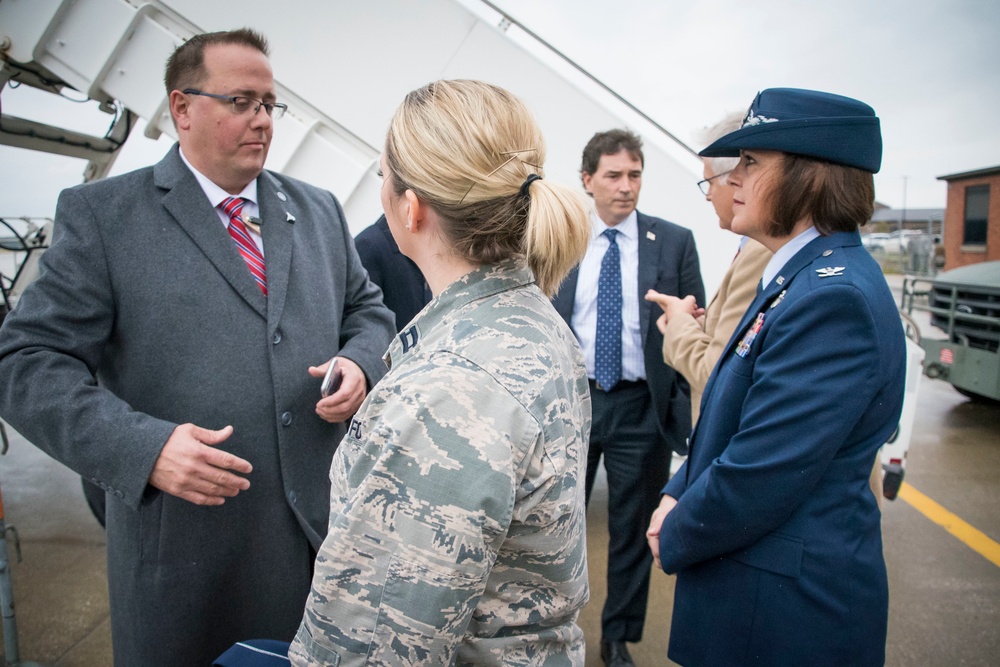 Vice President Mike Pence at 179th Airlift Wing